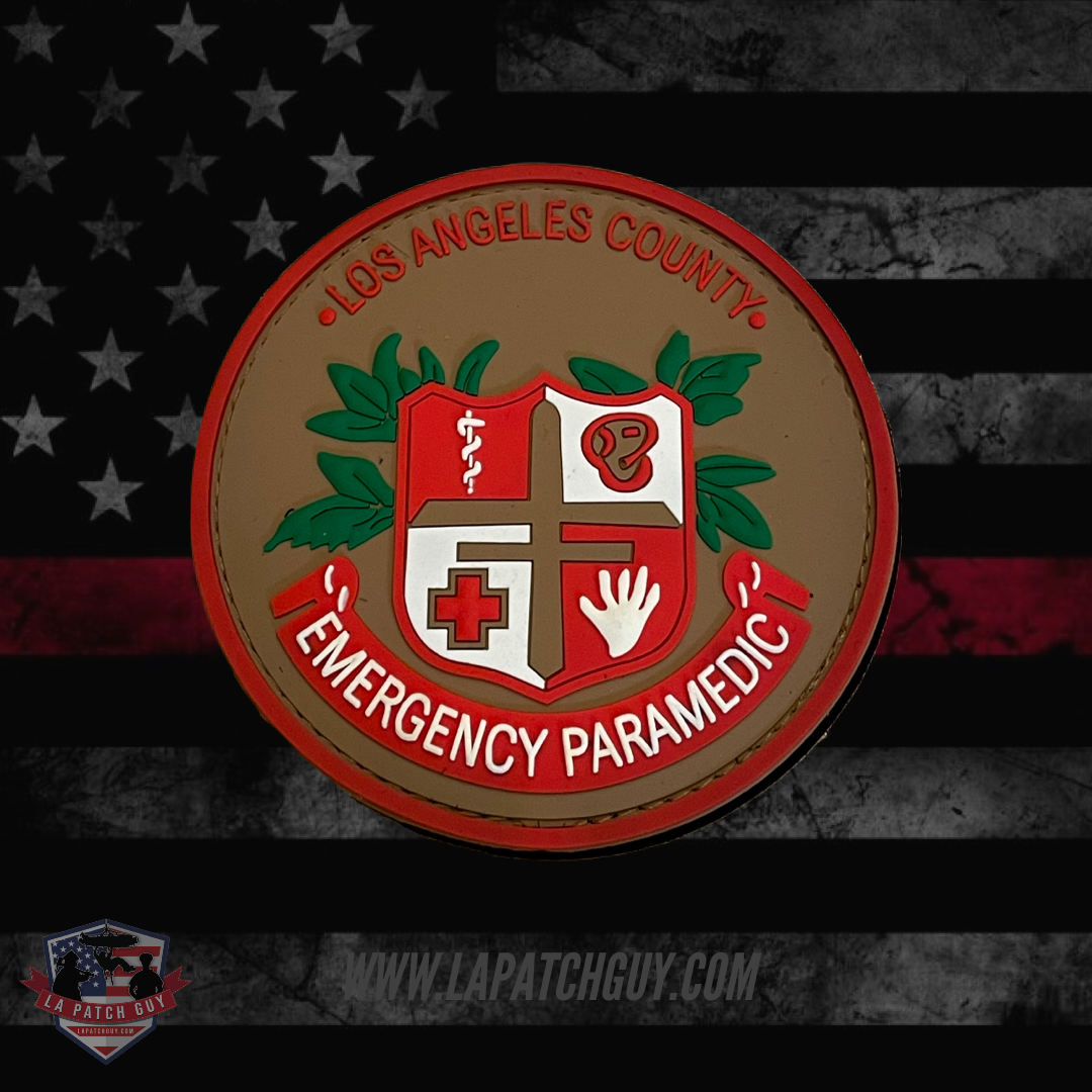 LA County Paramedic PVC Patch