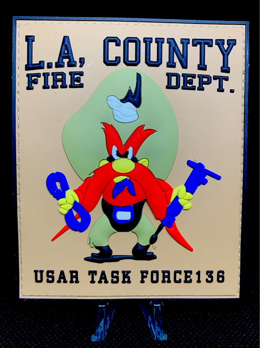LACoFD USAR TF136 PVC Patch